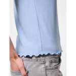 PCNICCA SS O-NECK TOP