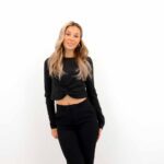 KETTY LS SHINE TWIST TOP