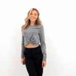 KETTY LS SHINE TWIST TOP