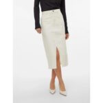 VERI HR CALF DENIM SKIRT
