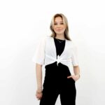 SOIA 2/4 SLEEVE BOLERO