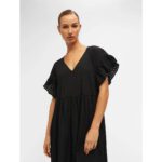 OBJVITA S/S LONG DRESS
