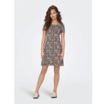 ONLBERA BACK LACE UP S/S DRESS JRS NOOS