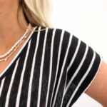 VMLANA SS V-NECK CALF DRESS