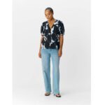 OBJJACIRA S/S V-NECK TOP