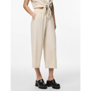 PCVINSTY LINEN CULOTTE PANT