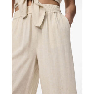 PCVINSTY LINEN CULOTTE PANT