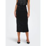 ONLALYA LONG PENCIL SLIT GLIT SKIRT