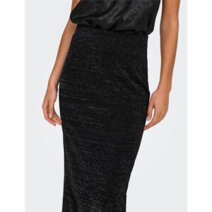 ONLALYA LONG PENCIL SLIT GLIT SKIRT