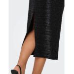 ONLALYA LONG PENCIL SLIT GLIT SKIRT