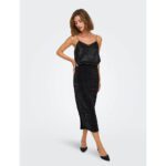 ONLALYA LONG PENCIL SLIT GLIT SKIRT