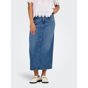 ONLLUMI MIDI BACK SLIT SKIRT NOOS