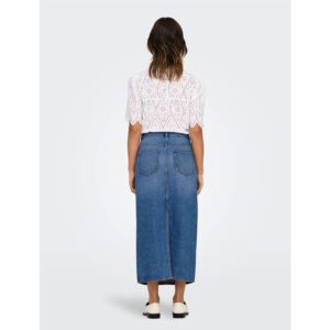 ONLLUMI MIDI BACK SLIT SKIRT NOOS