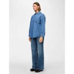 PCMAISIE LS DENIM SHIRT
