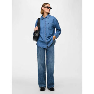 PCMAISIE LS DENIM SHIRT