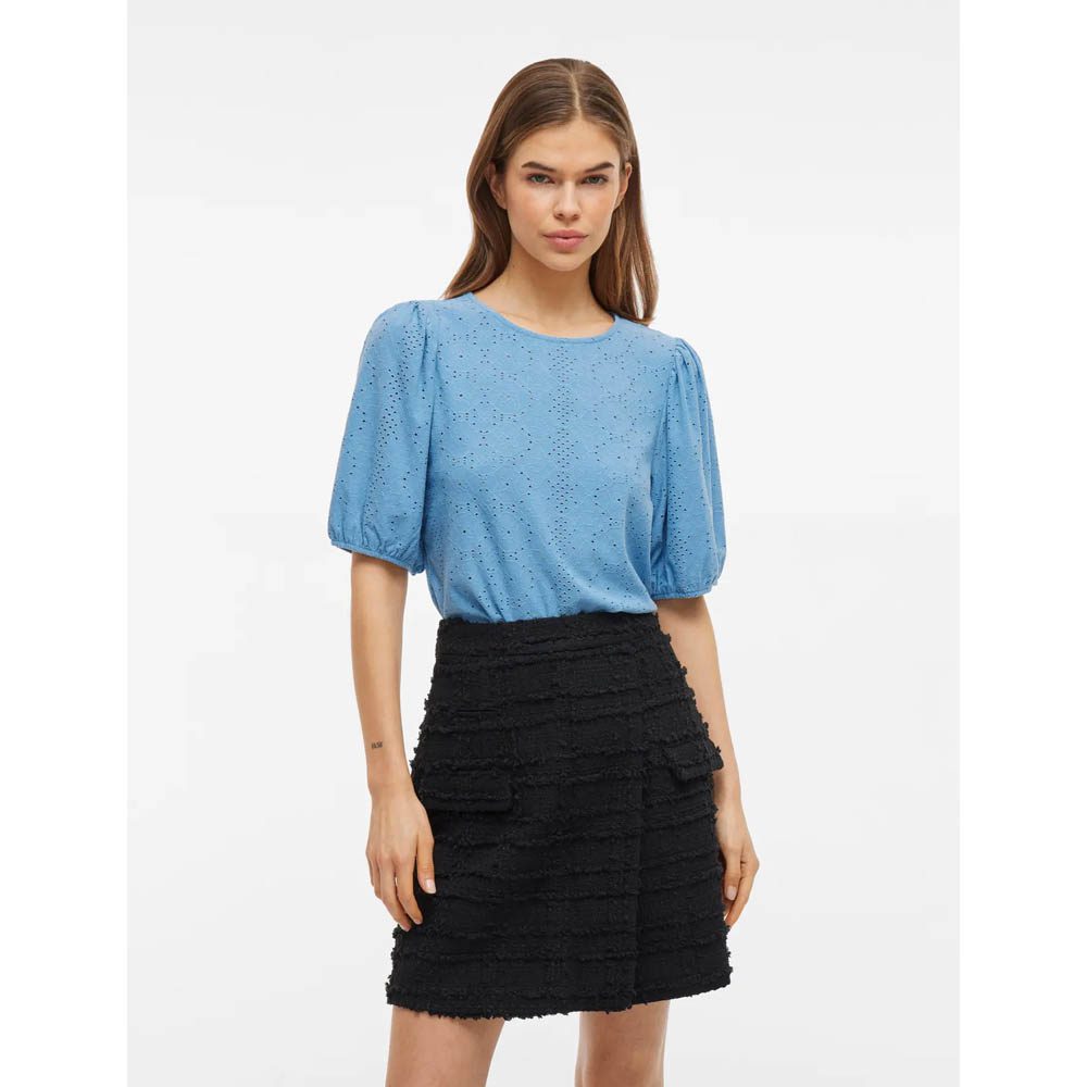 VIKALLY O-NECK 2/4 TOP