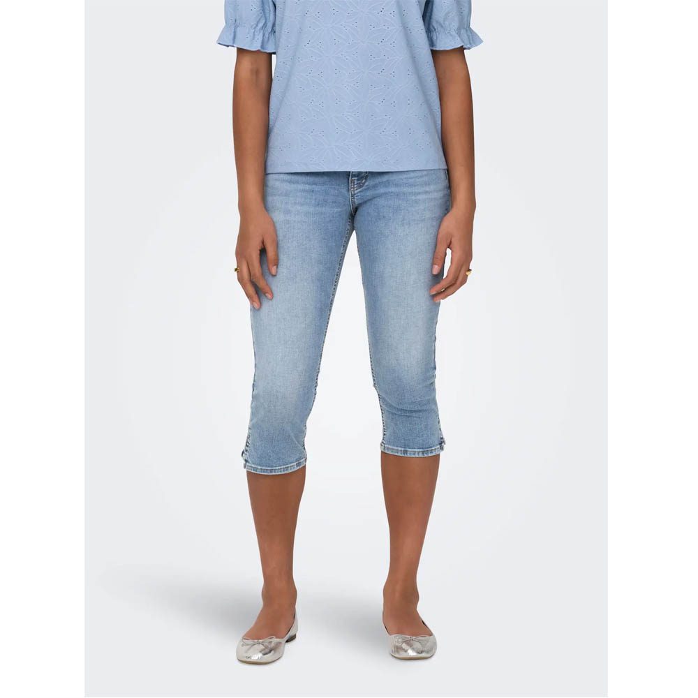 ONLBLUSH MW SLIT CAPRI