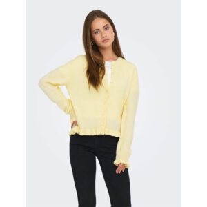 JDYLETTY L/S FRIL CARDIGAN