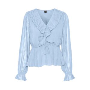 VMDORA LS FRILL PLEAT TOP