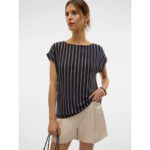 VMLANA SS BOAT NECK TOP
