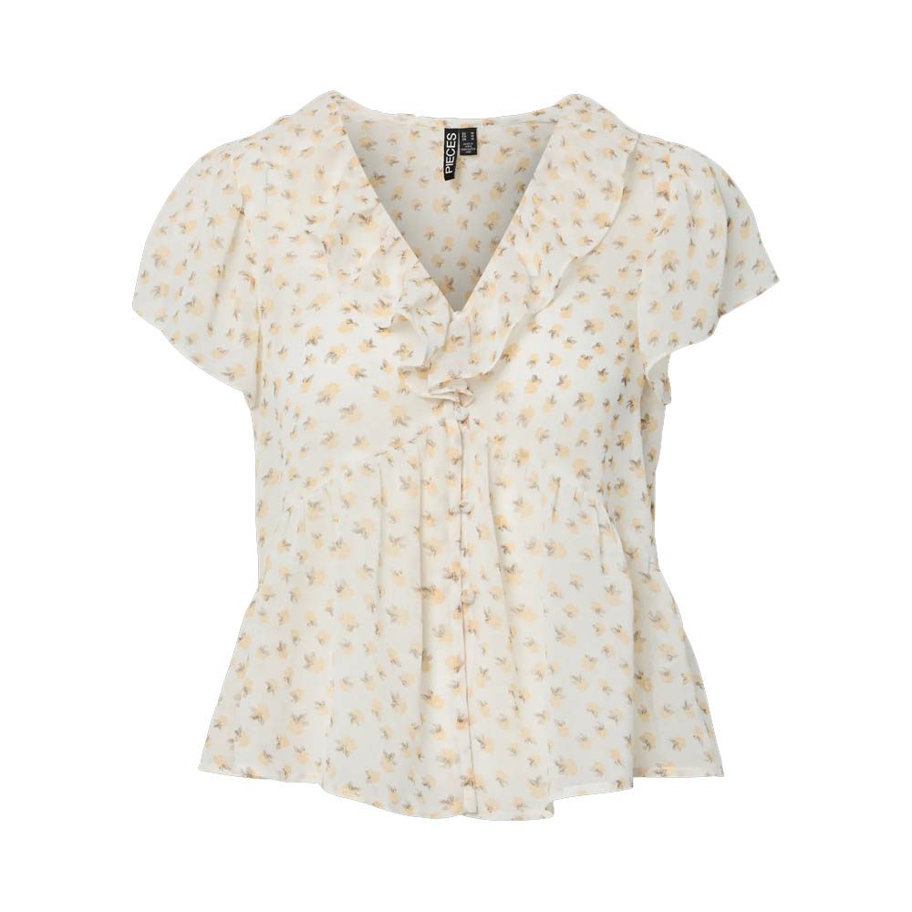 PCHILDA SS V-NECK TOP